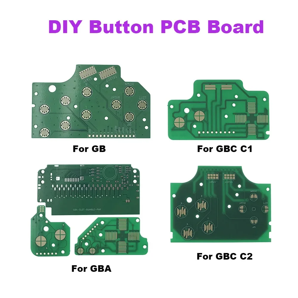 

1 шт. DIY кнопка печатной платы для GBA GBC GB классический контроллер ABXY D Pad Board
