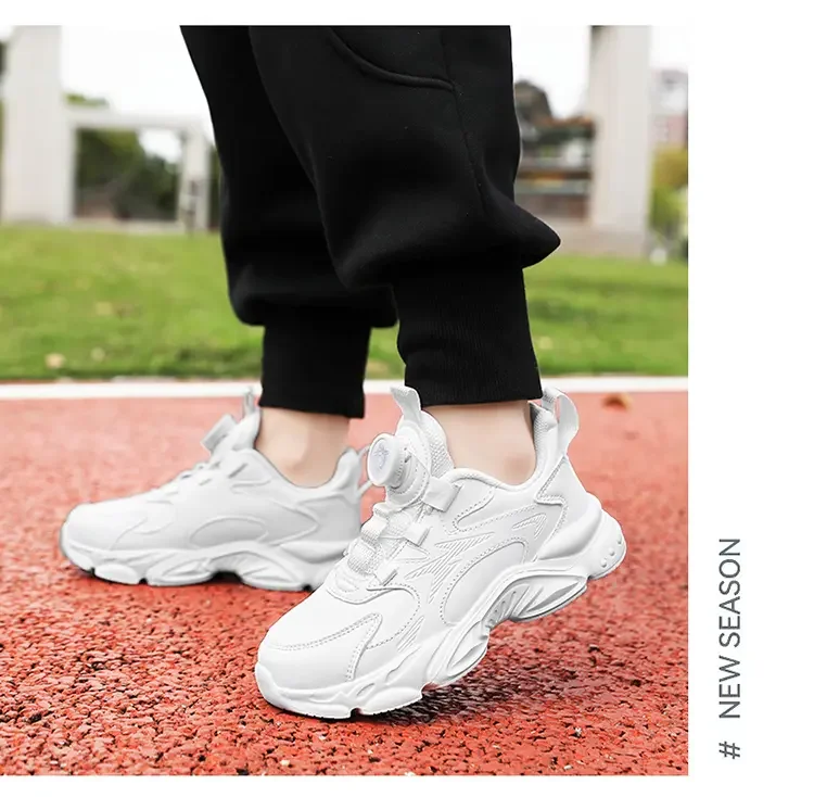 Kids White Classic High Quality Student Sneakers Girls New Breathable Running Designer Boy Children Tennis Shoes