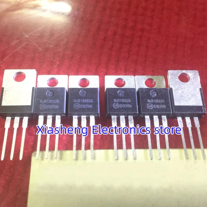 

New Original 5Pairs MJE15032G + MJE15033G TO-220 Audio Amplifier Transistor In Stock