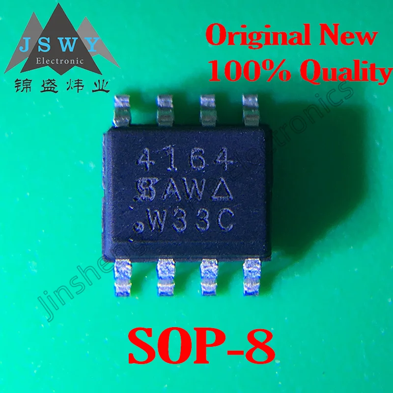 1~30PCS SI4164DY SI4164 engraved 4164 N-channel 30A 30V MOS FET SOP8 100% brand new and free shipping