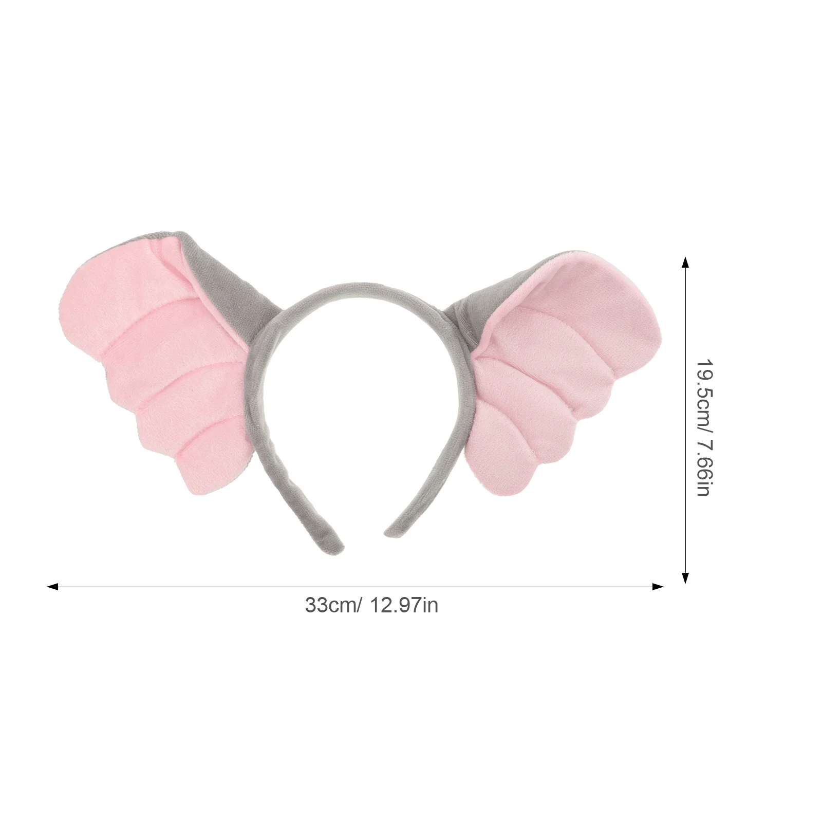 1Set Olifant Cosplay Accessoires Set Leuke Hoofdband Strikje Staart voor Halloween Verjaardag Kostuum Vrouwen