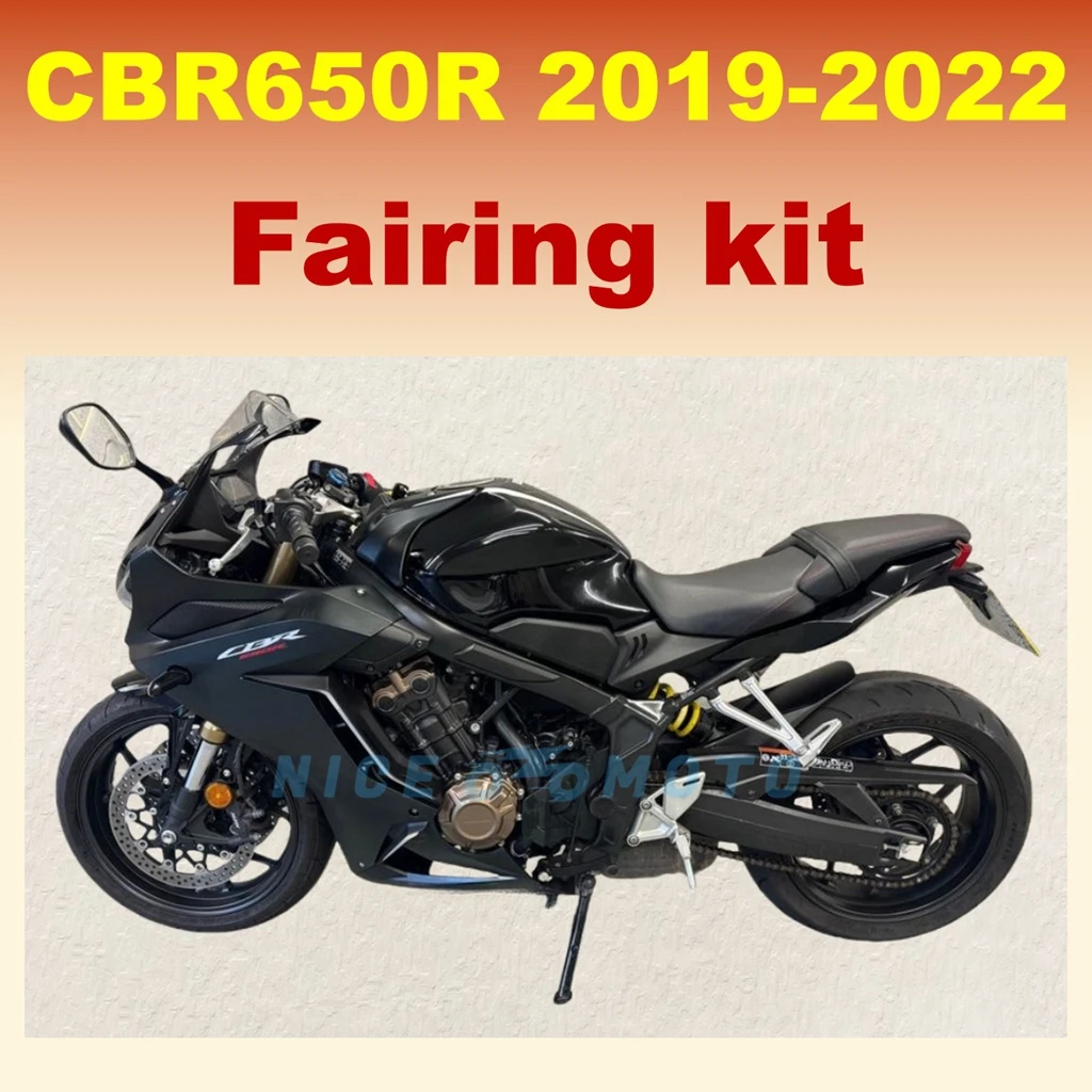

Injection Body Kit for CBR650R CBR650 2019 2020 2021 2022 Black Bodywork full fairing set cbr 650r CBR650 R 19-22
