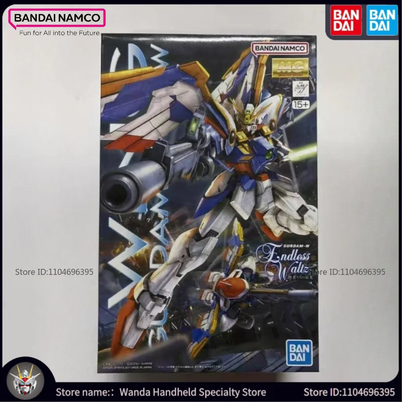 BANDAI – jouets modèles Gundam W XXXG-01W à assembler, modèle Mecha, figurines d'anime, Puzzle, cadeaux de poupée populaires de vacances, flambant neuf, en Stock