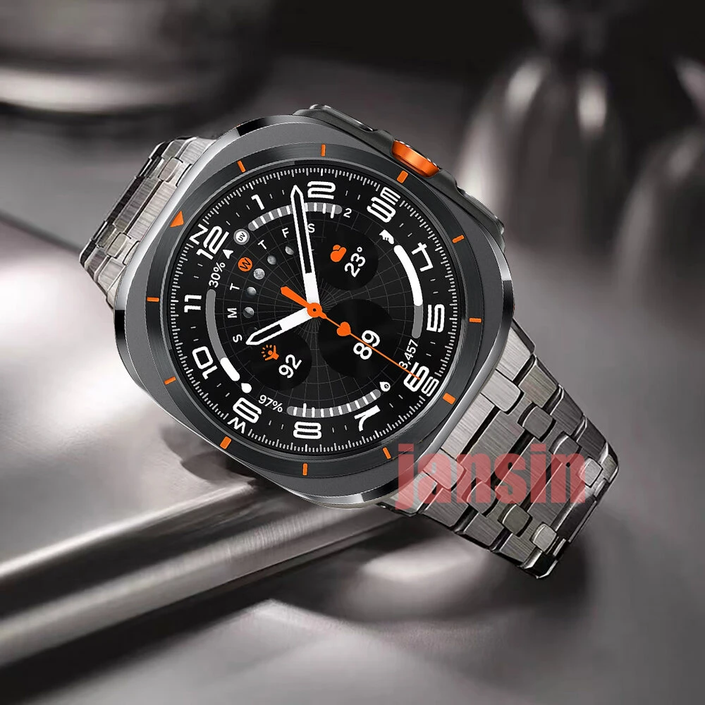 Metal Band For Samsung Galaxy Watch Ultra 47mm Stainless Steel Business Bracelet For Samsung Watch Ultra LTE47mm Strap Accessory image 3