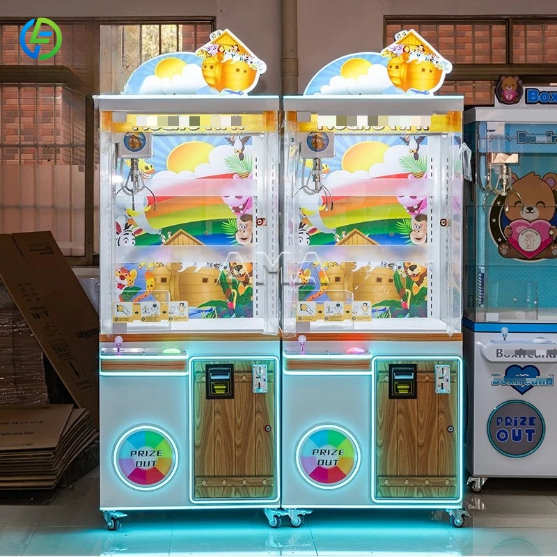 Commercial Grade High-Visibility LED Lighting Toy Grabbing Claw Machine FL Customized