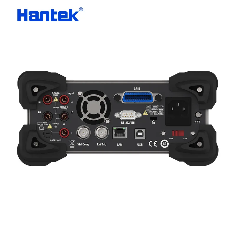 Hantek HDM3065 6 1/2 Digital Desktop Multímetro 4,3 polegadas LCD Verdadeiro RMS AC DC Tensão Atual USB LAN Resolução 0.1uV