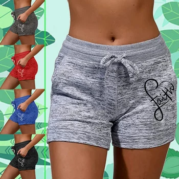 Short D'entraînement Taille Haute Pour Femme - Extensible