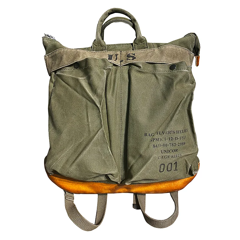 

Travel Commuting Oil Wax Canvas Pilot Handbag Can Be a Dual oulder Bapa ex Retro Sle Waterproof Casual Bapa