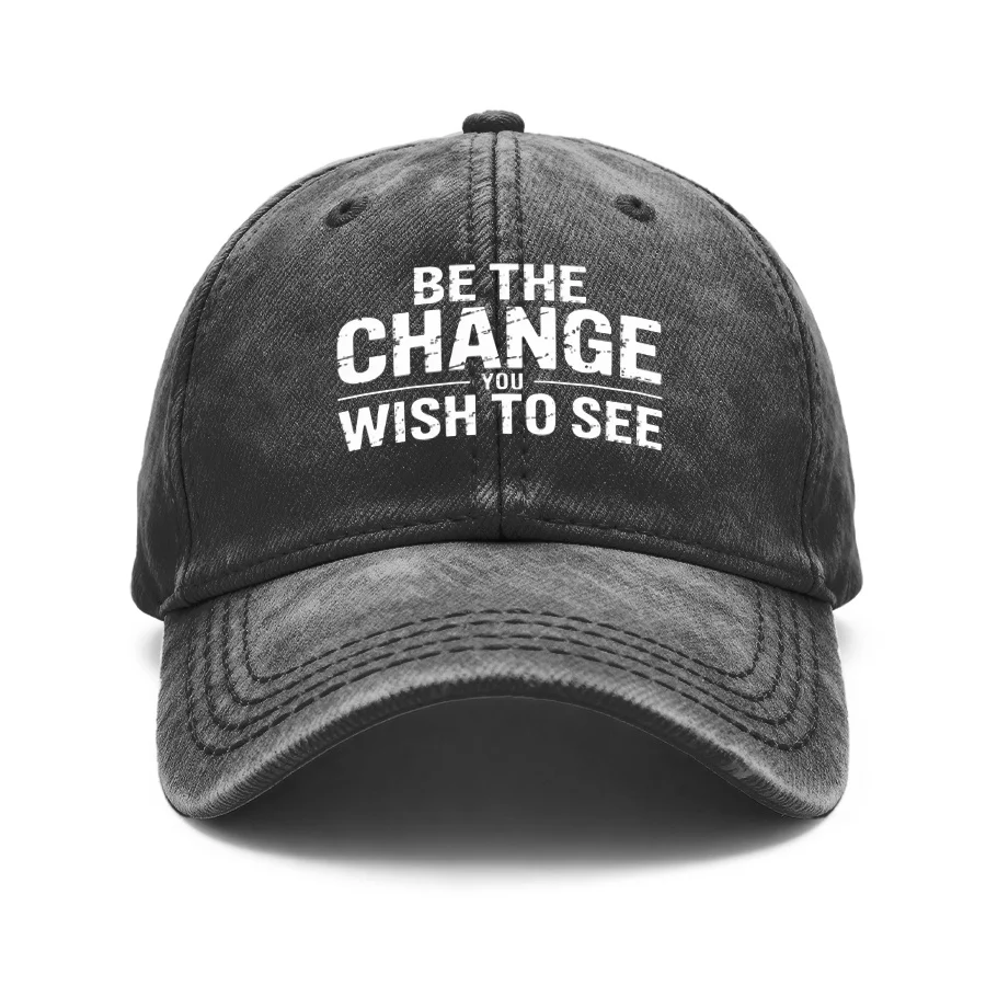 1 Vintage Washed Baseball Cap with the Slogan 