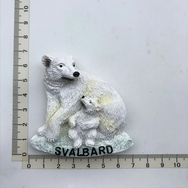 

Svalbard Creative,Travel,Commemorate,Crafts,3D,Ornaments,Magnetism,Resin Material,Refrigerator Stickers