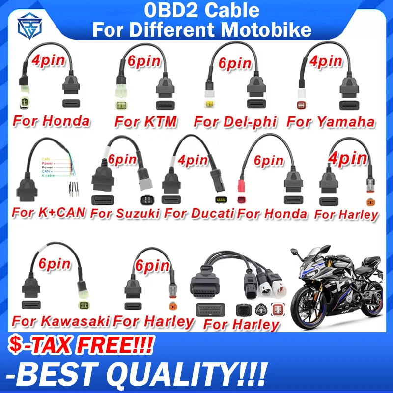 Motobike OBD2 Conne… - image