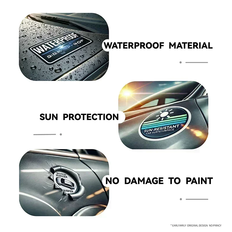 Picture 3: UJIOM Mizuhara Chizuru Wall Sticker Interesting Occlusion Scratch PVC MY CAR IS SLOW Decal For Car Window Rear Windshield