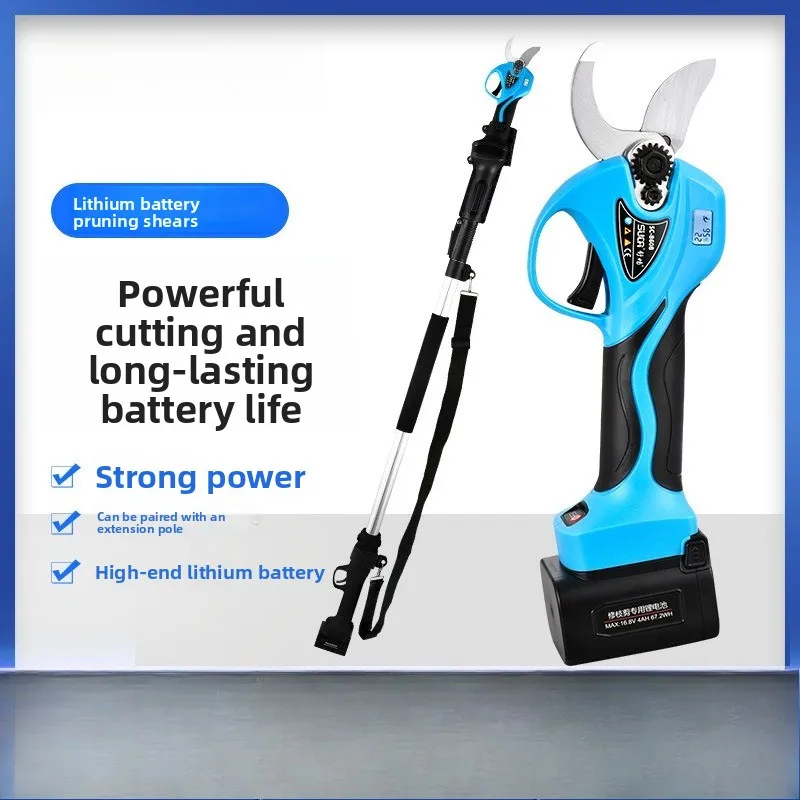 

Электрические секаторы 32 мм, садовые перезаряжаемые литиевые батареи, садовые ножницы для толстых ветвей, электрические ножницы для фруктовых деревьев