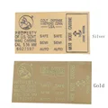 Silver and Gold 2pcs