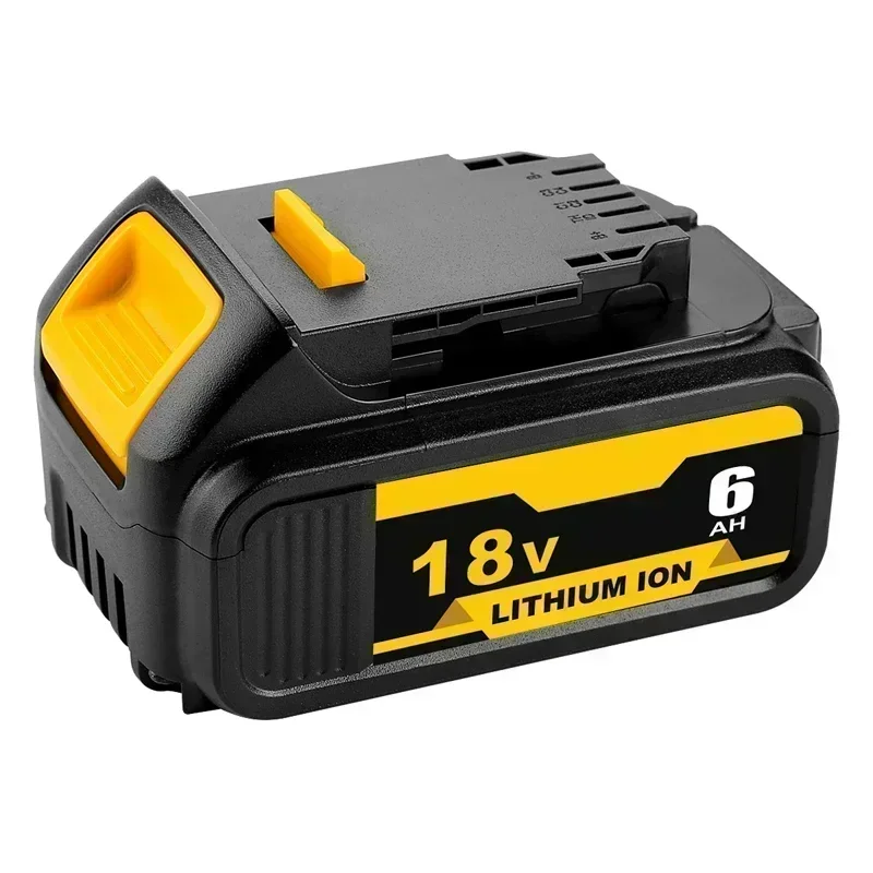 DCB200 baterai Lithium isi ulang 5.0Ah 6,0ah kompatibel dengan alat Dewalt 18V DCB180 DCB185 DCB184 DCB203 DCB206 20V 4.0Ah