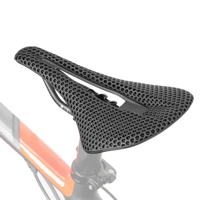 

Cycling Seat Comfort Saddle Cover Cycling Saddle Waterproof Mountain Cycling Seat 3D Carbon Fiber Wide Seat Cushion Cycling