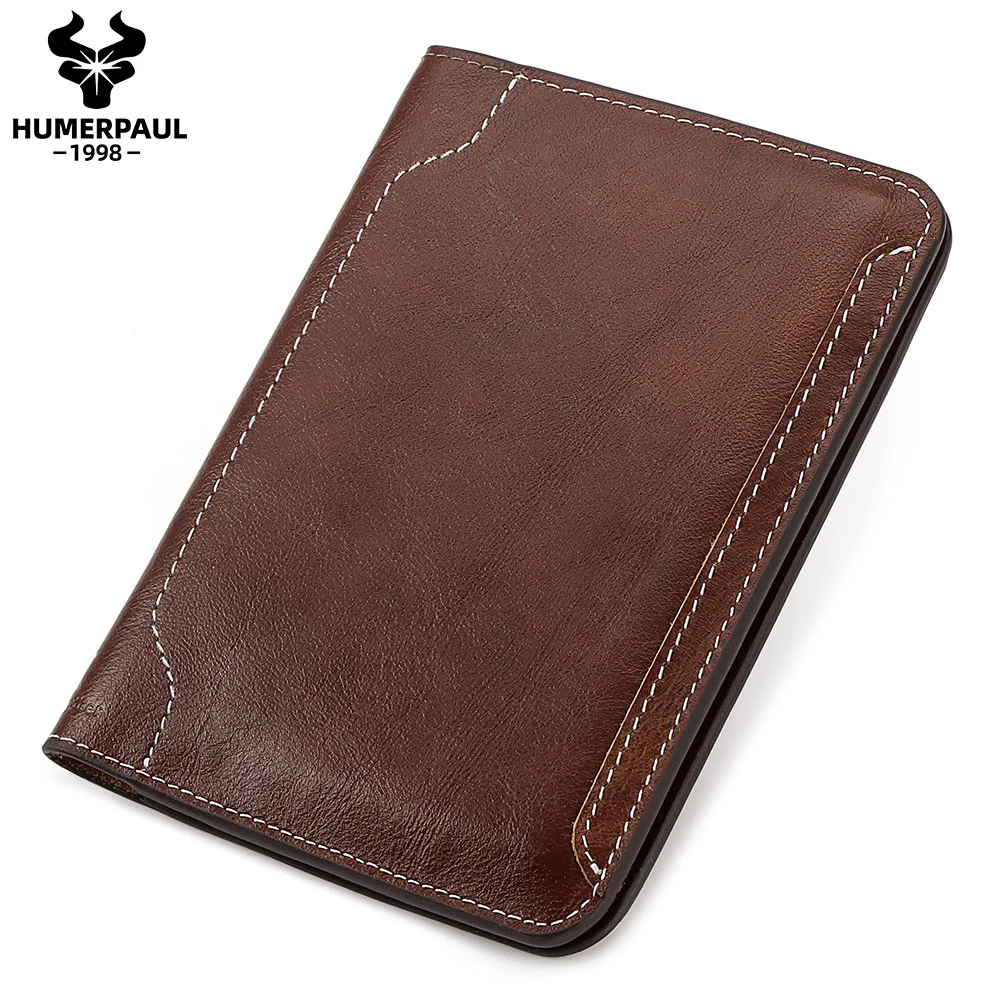 Genuine Leather Passport Holder Cover Wallet Travel Essentials RFID Credit Card Holder Men Women International Travel Accessorie