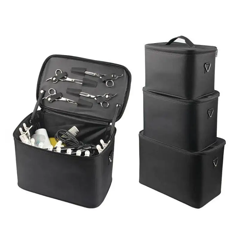 Barber Tool Storage Bag Large Capacity Multi-Pocket Hairdressing Organizer for Professional Salon Hair Stylists