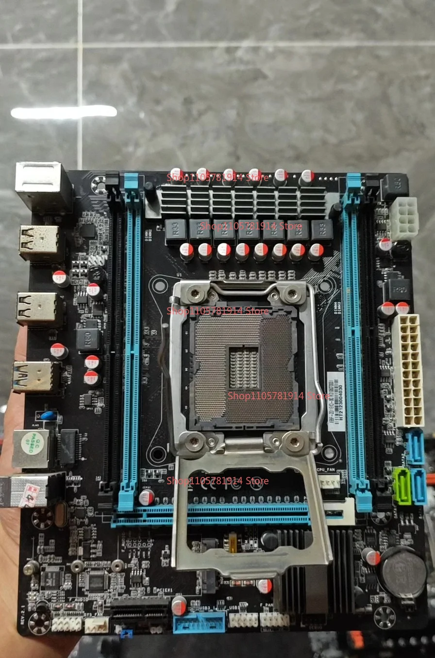 For X99F-2011EK3-B0 Main Board, 2011 Pin, Support E5 Series CPU, 4 DDR4 Memory Slots, Complete Interfaces