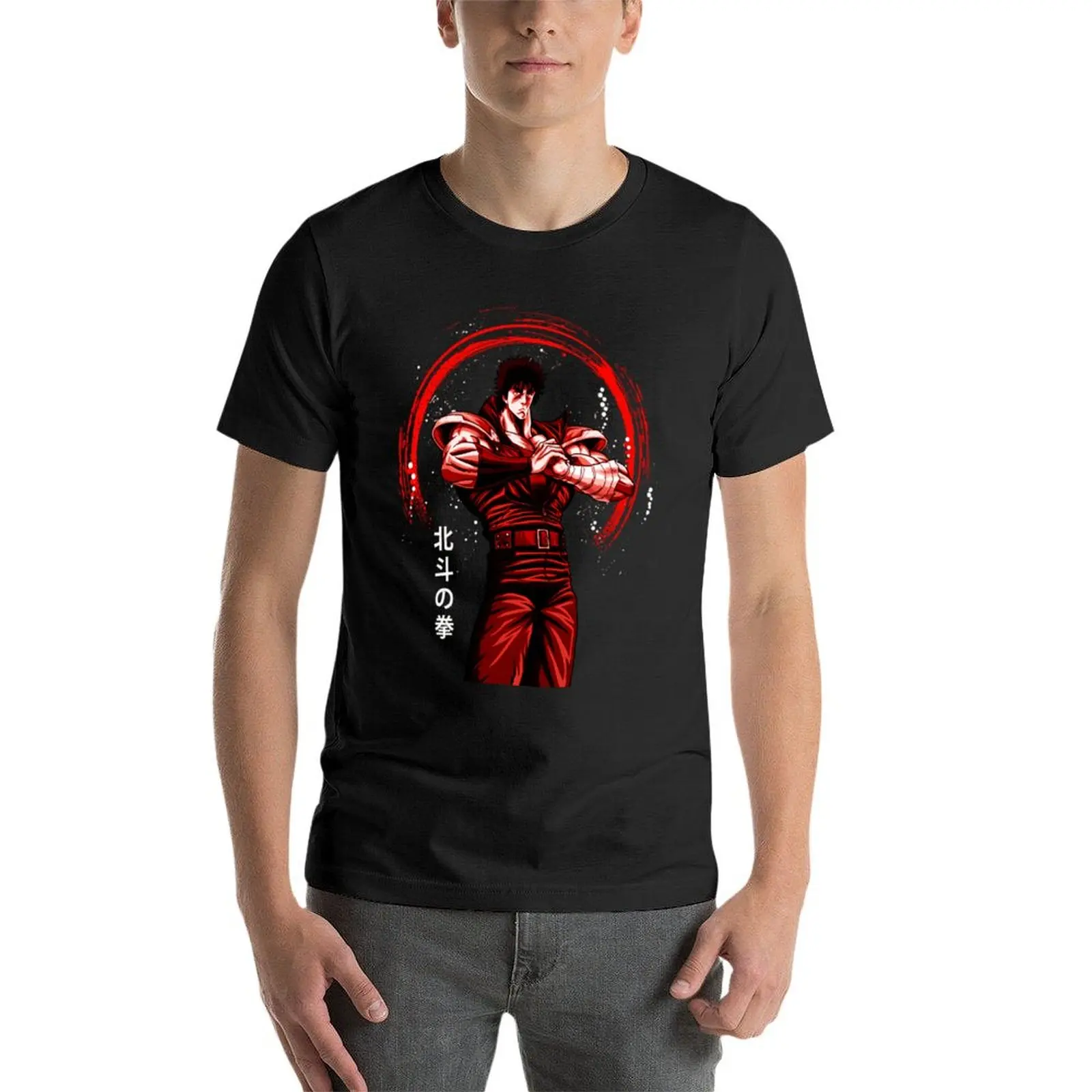 Raging Justice Fist Of The North Star's Martial Prowess T-Shirt blacks anime stuff boys whites men t shirts