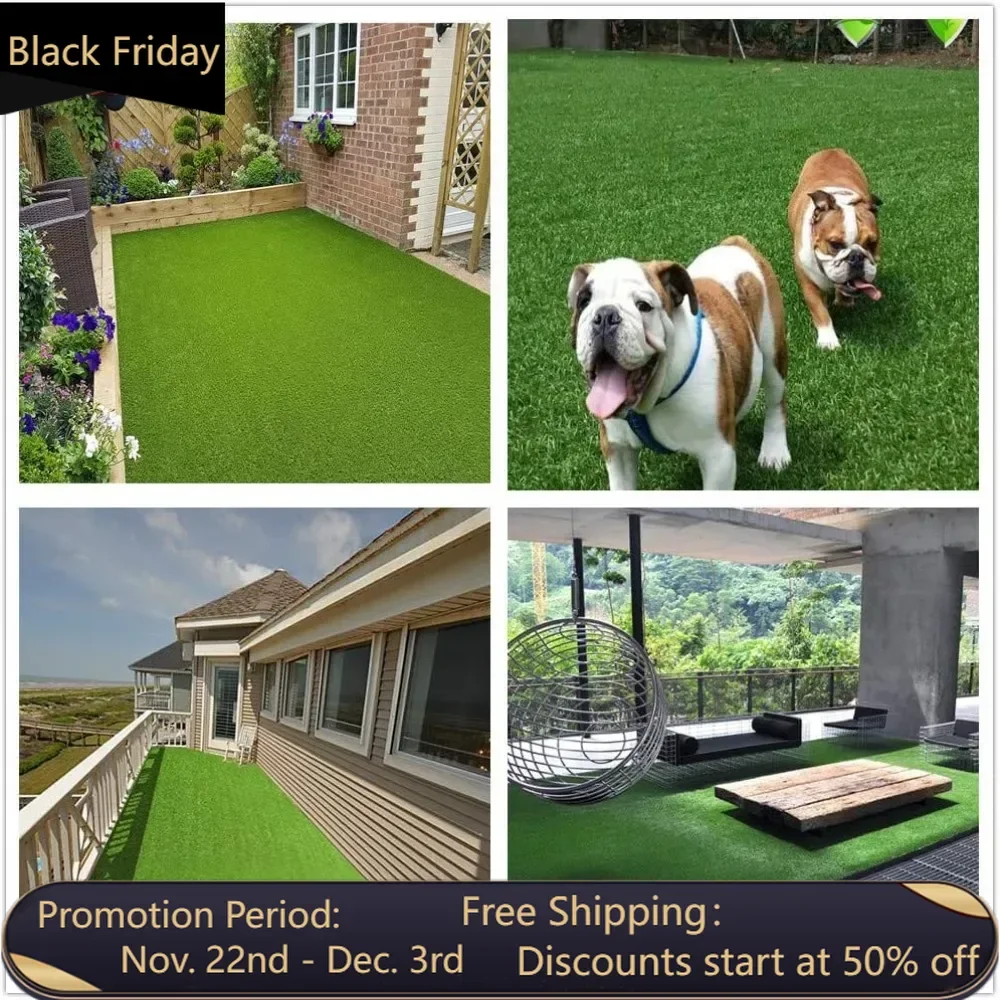 

Artificial realistic and thick fake mat, used for outdoor garden landscape pet mat dog synthetic grass carpet turf 7FTX20FT