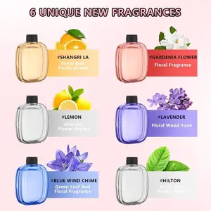 Perangkat aromaterapi otomatis toilet Penyegar udara rumah Mesin aromaterapi diffuser minyak esensial pelembab isi ulang 12 bau rumah penjualan terbaik - №