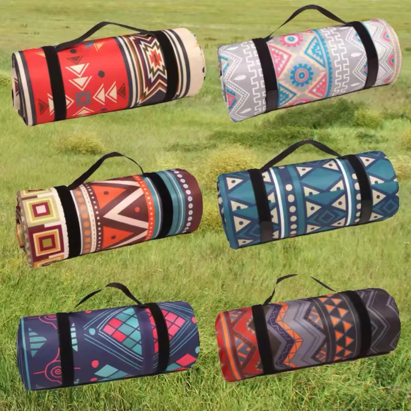 

Outdoor Moisture-proof Mat Thickened Outdoor Picnic Picnic Cloth Floor Mat Portable Waterproof and Moisture-proof Beach Mat