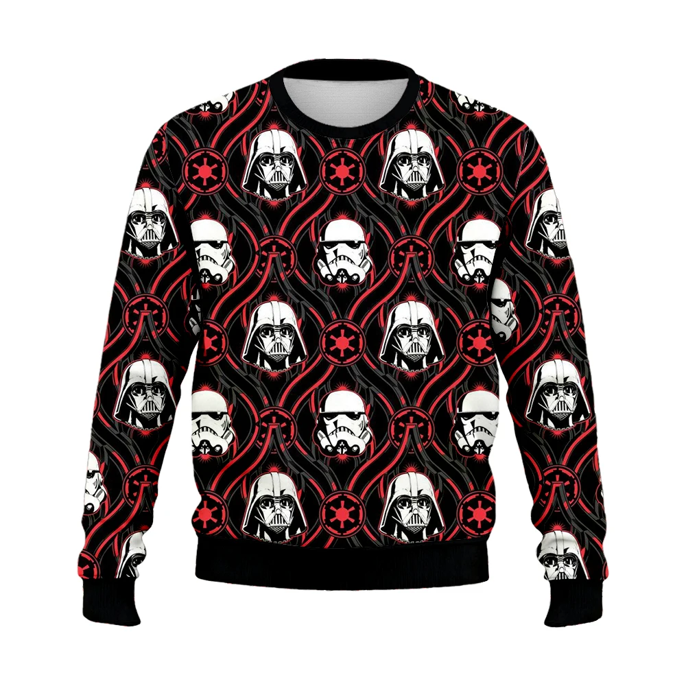 

Star Wars Darth Vader and Stormtroopers Sweatshirt 3D Printed with Empire Logo Pattern Pullover Fashionable and Warm Street Top