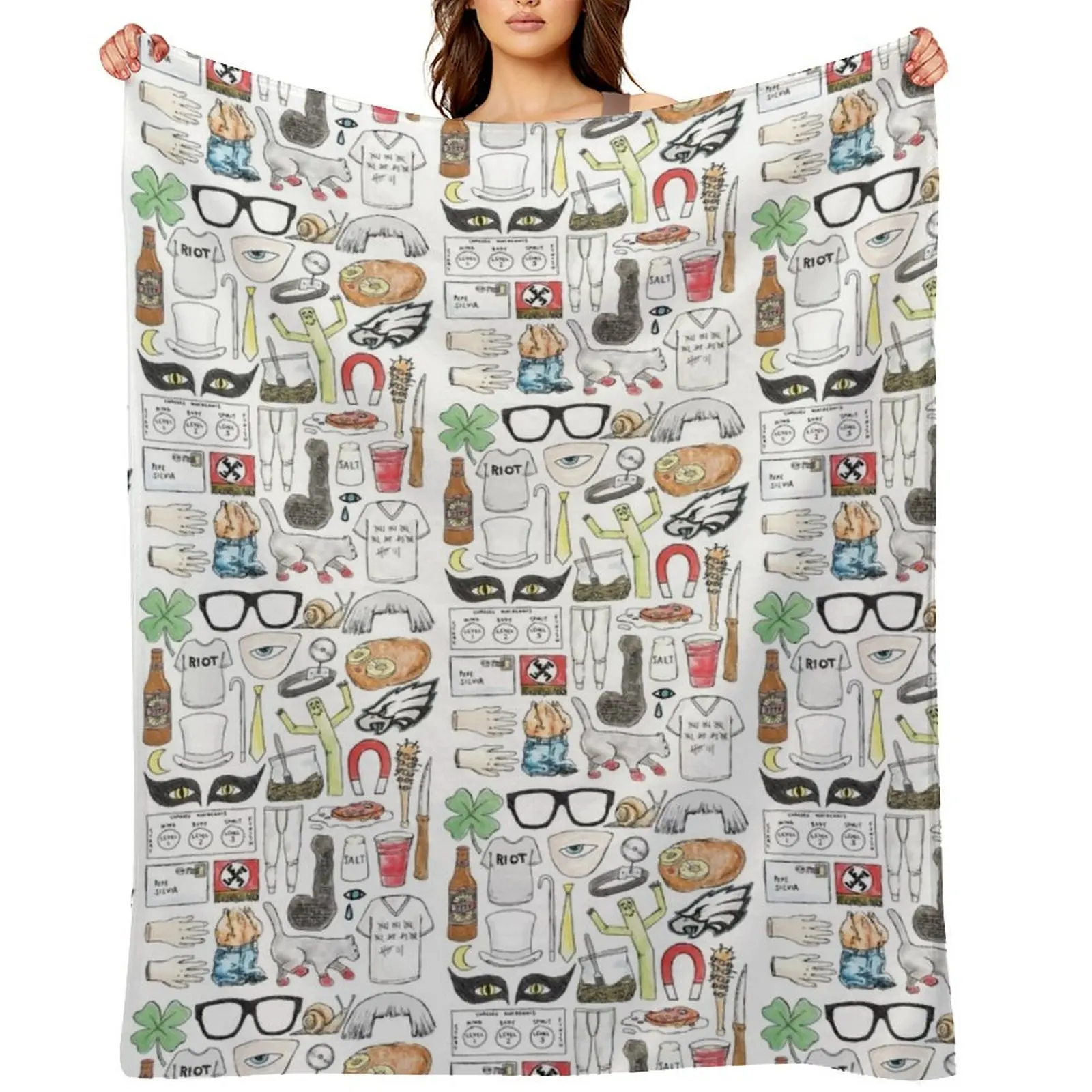 

ALWAYS SUNNY iconic times Throw Blanket Sofa Quilt Decorative Throw Blankets For Baby Weighted Blankets