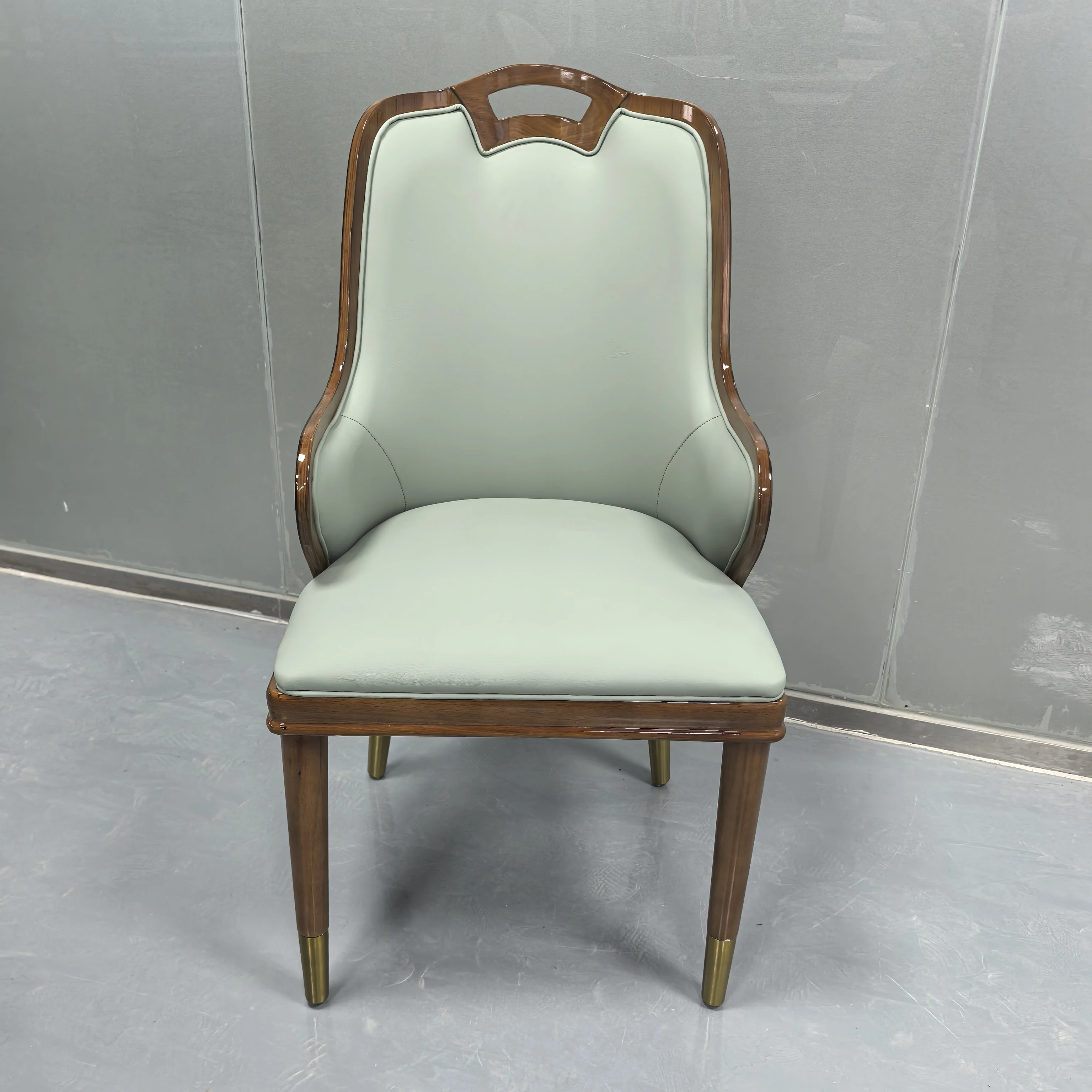 #Italian Upholstery Dining Room Luxury Leather Stools Colorful Sillas De Comedor Solid Wooden Kitchen Wedding Chair Wholesale
