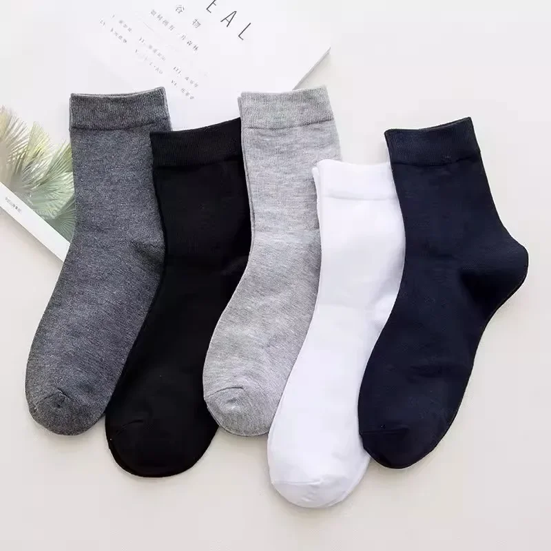 Domestic production of 10 pairs of four-season deals daily unworn cotton socks