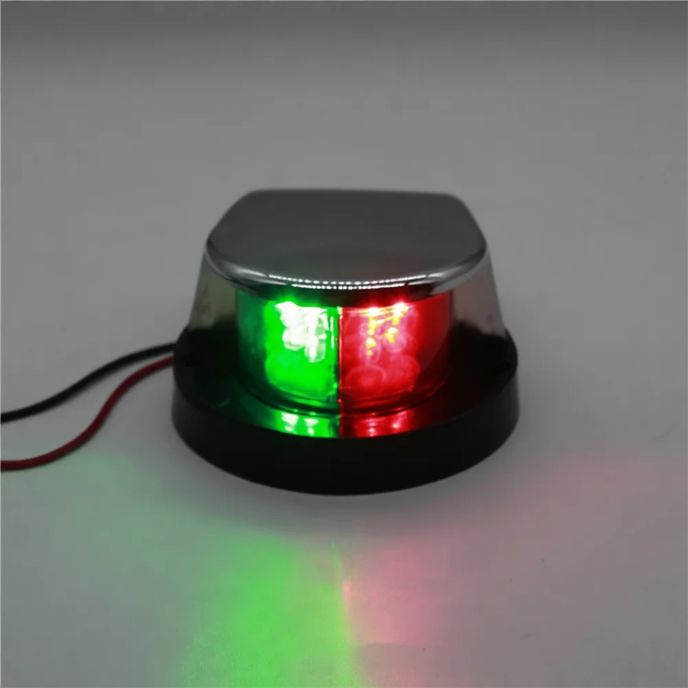 Marine Yacht Navigation Light 12V Red Green Signal Lamp For Boat Port Starboard Electrical Lighting Device