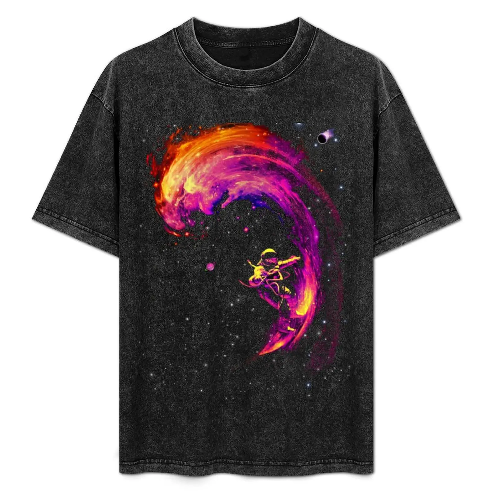 

Space Surfing T-Shirt Creative Graphic Tee Shirt