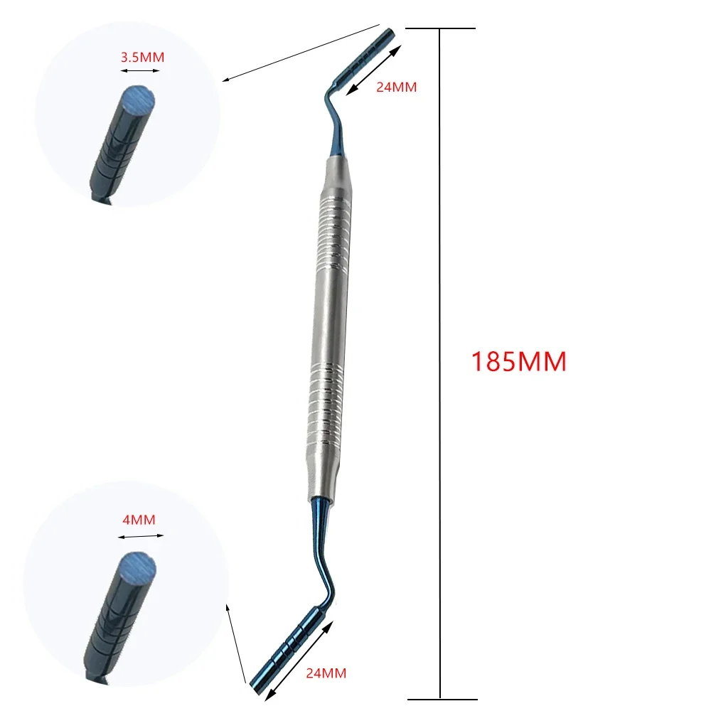 Only 4mm Dental Implant Bone Graft Packer Grafting Carrier Pluggers Dental Spatula Filler Oral Instruments Tools