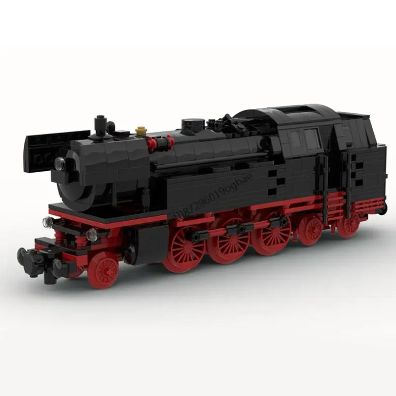 

Новый 906 шт. городской технический поезд, железнодорожный Moc Db 66, модель паровоза, строительные блоки, креативные идеи «сделай сам», детские игрушки в подарок