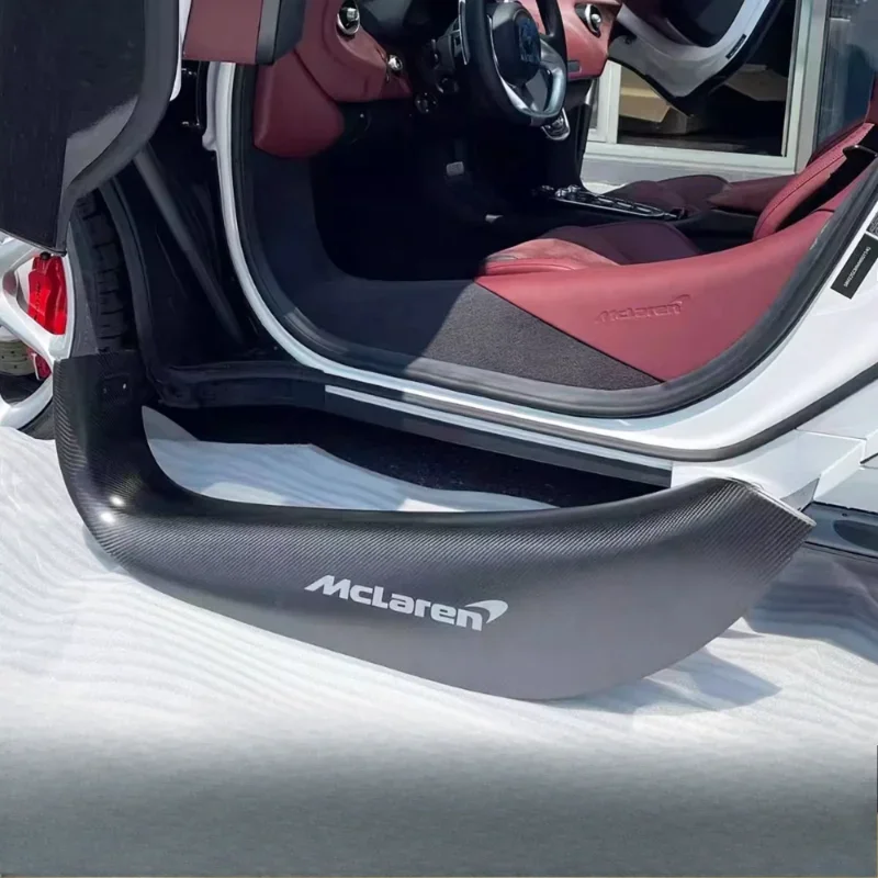 For GT 720 S 12 C 650 570 540 Interior Carbon Fiber Threshold Bar Door Pedal Upgrade