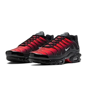 NIKE AIR MAX PLUS TN Men's Women's Ralar Racing Tennis Durable Trust Air Pillow Triple Fabric DC1936-001 10 Main Sales Nike Shoe - №10