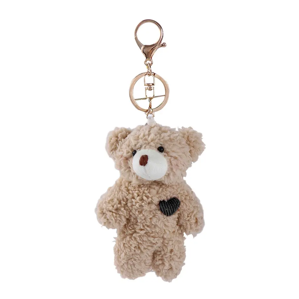 

Pendant Car Keychain Stuffed Animal Dog Keyring Rabbit Keychain Backpack Pendant Bear Keychain