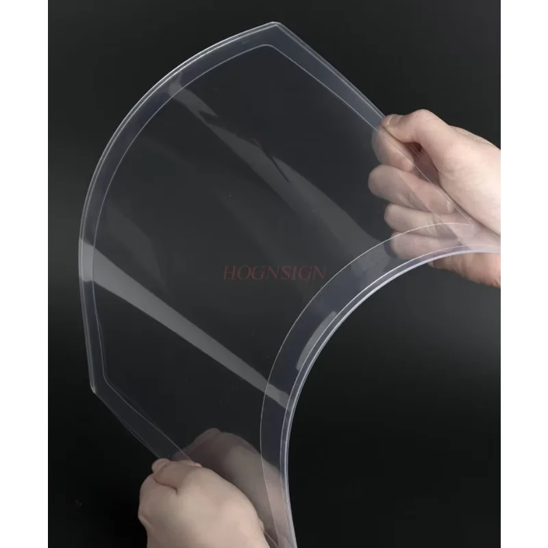 10pcs A4 paper file storage material file column transparent display box wall mounted folder storage box insert file bag