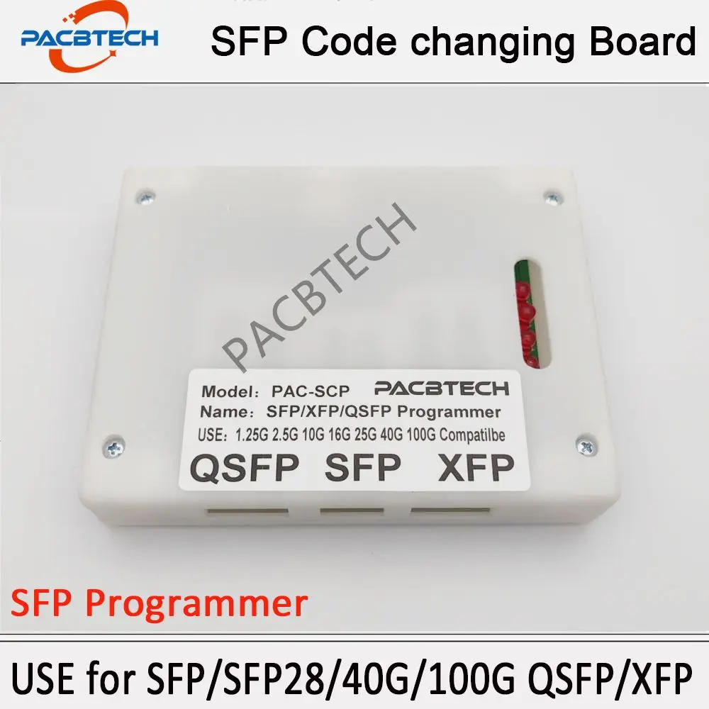 SFP Code Programmer Board, QSFP, XFP Code Programmer, SFP Coding Box, DOM ,Read Changeing, Save Code ·