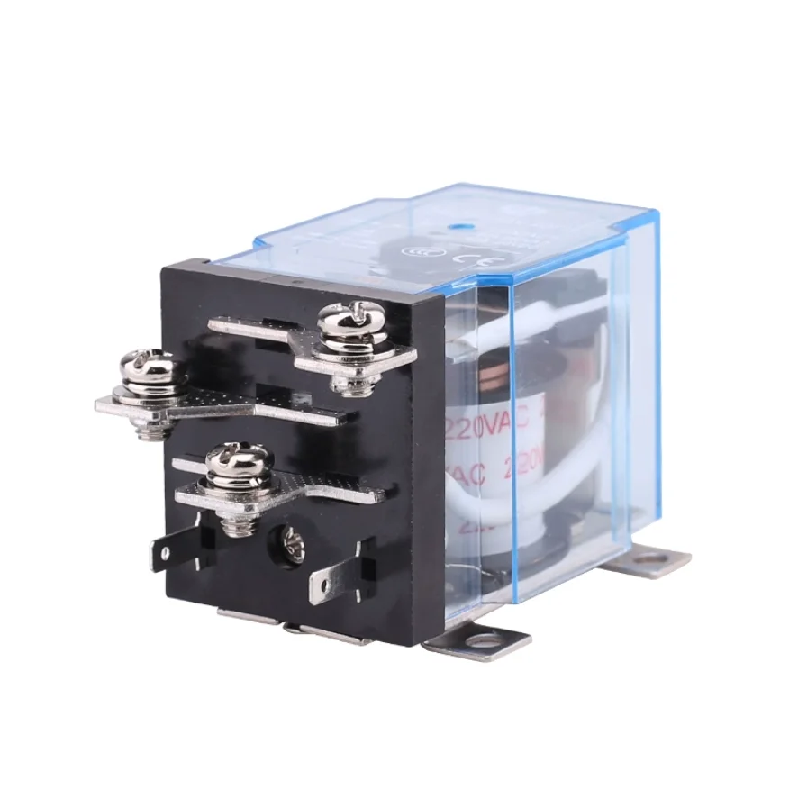 JQX-60F-1Z SPDT 5 Pin High Power Relay Electromagnetic 12VDC/24VDC/48VDC/110VAC/220VAC Coil 60A 240V AC 30V DC