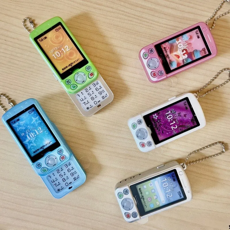

Hot New Original In-Stock TOYS SPIRITS Retro Recordable Phone Sliding Cover Edition Miniature Model Gacha Collectible Toys Gifts