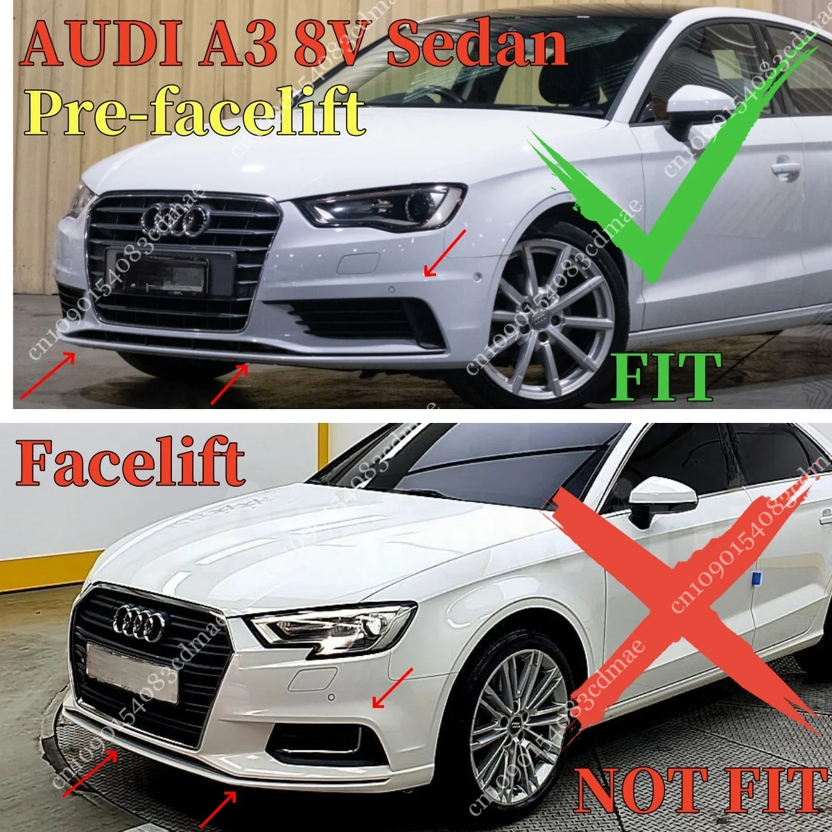 Front Bumper Splitter Lip For  - огляд і ціна Model Kit Brands