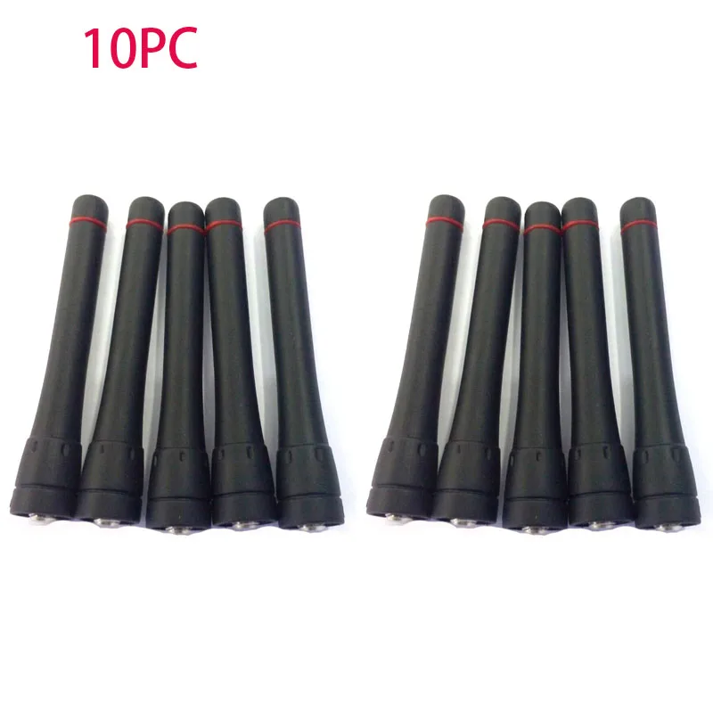 Length: 8.6CM VHF 136-174 MHz400-470MHz UHF Compatible with IC-F3 F11 F14 F15 F16 F33 F34 F70 IC-F34 IC-F70 IC-F3020 IC-F3021