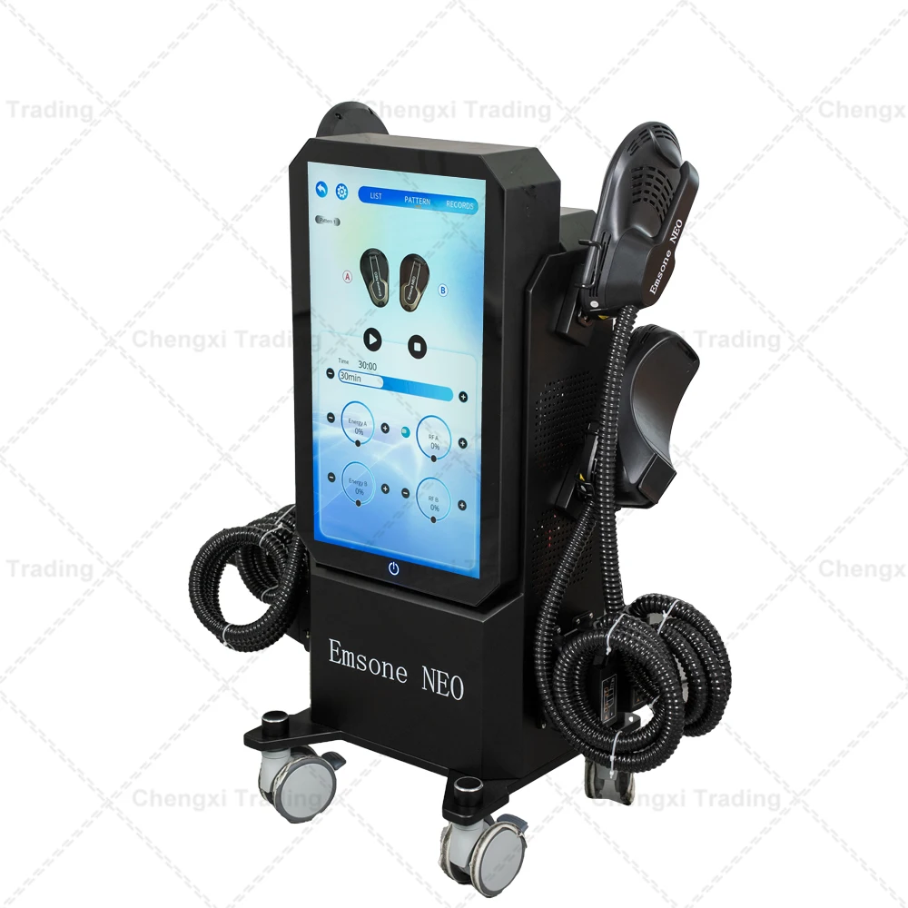 

Hot Selling Factory Price Portable 4 Handle Emsone NEO RF Machine EMS Sulpting RF Machine