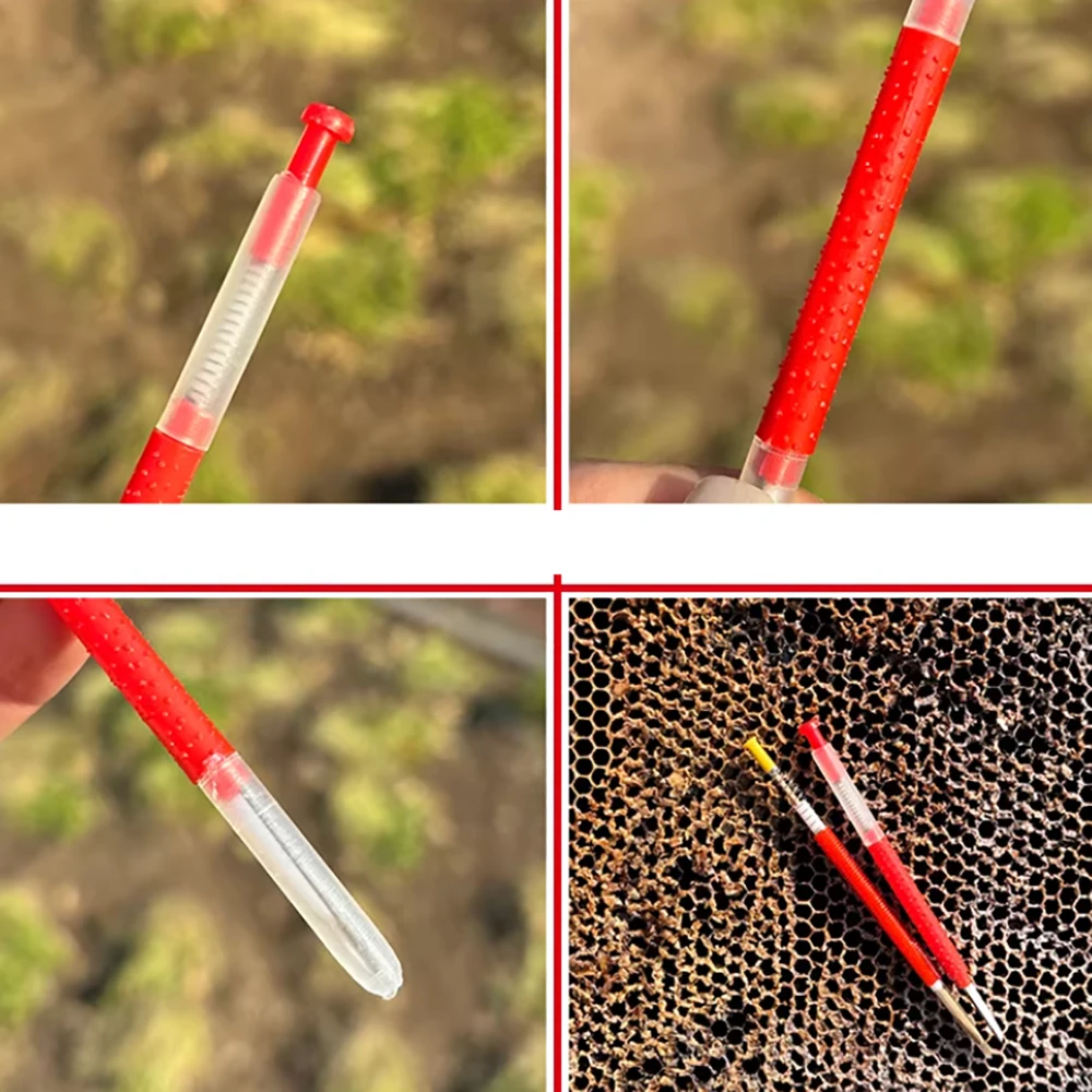 Bees Tools Horn Plastic Queen Bee Larvae Transfer Needle Grafting Tool Beekeeping Rearing Supplies Apiculture 2PC-150PCS