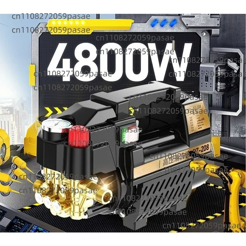 Smart High-Pressure Car Wash Machine, 220V Fully Automatic Home Use Washer, High-Powered and Powerful