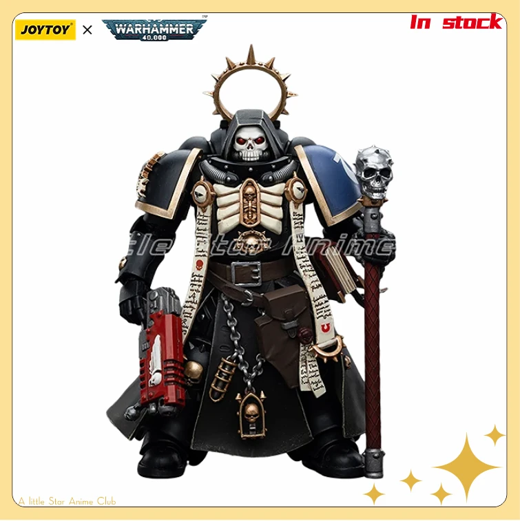 

В наличии JOYTOY WARHAMMER 40000 1/18 Фигурка Ультрамарин Primaris Chaplain Brother Varus Коллекция моделей игрушек