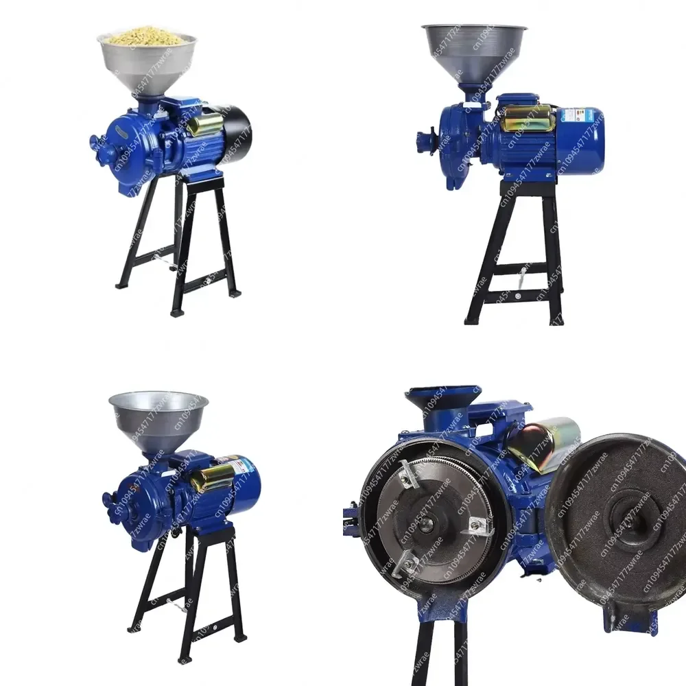 Small Mini Maize Corn Flour Shredder Crushing Crusher Grinder Miller Hammer Mill Milling Machine