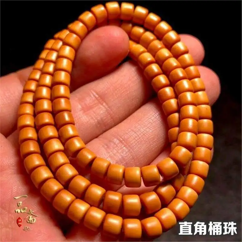 

Olive Nut Neck Hanging Old-Styled Bead Crafts Stone Carving Bracelet108Rosary Accessories Necklace Barrel Beads Bracelet String